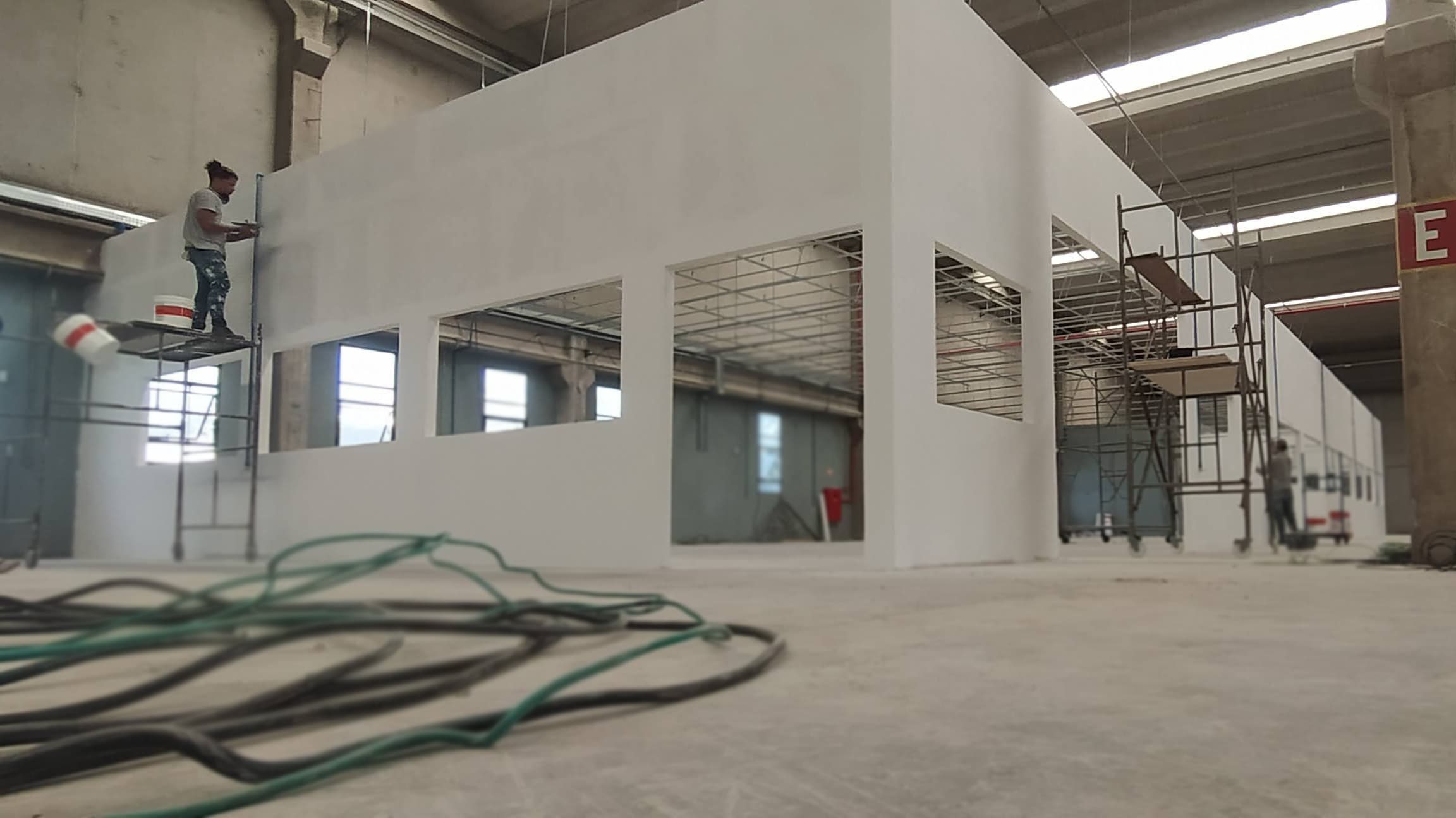 Parede drywall (depois)