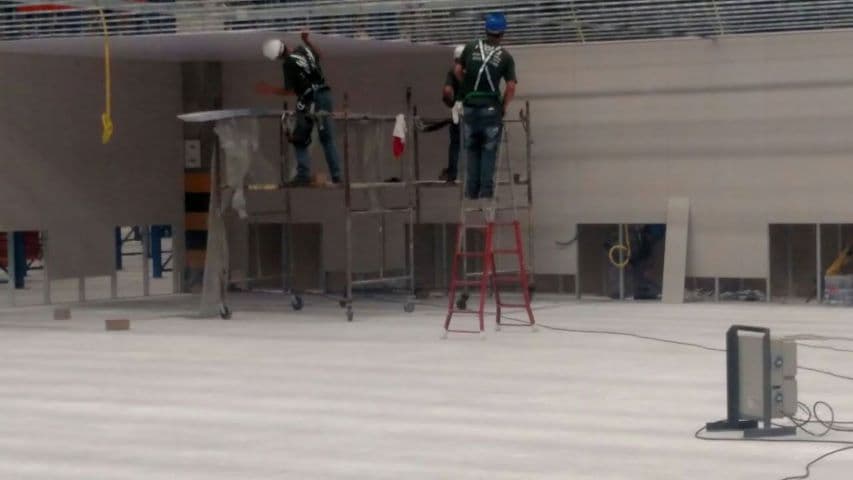 Parede de Drywall e forro PVC